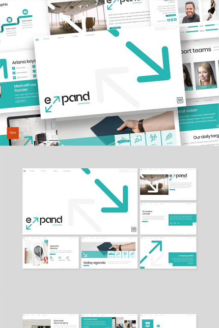 Template #89136 Creative Simple Webdesign Template - Logo template Preview