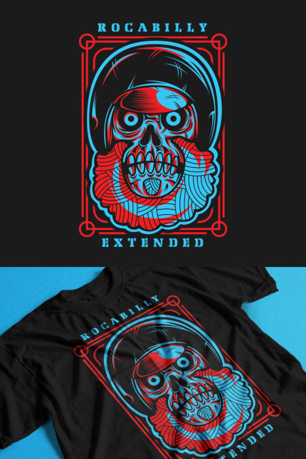 Template #89199 T-shirt Design Webdesign Template - Logo template Preview