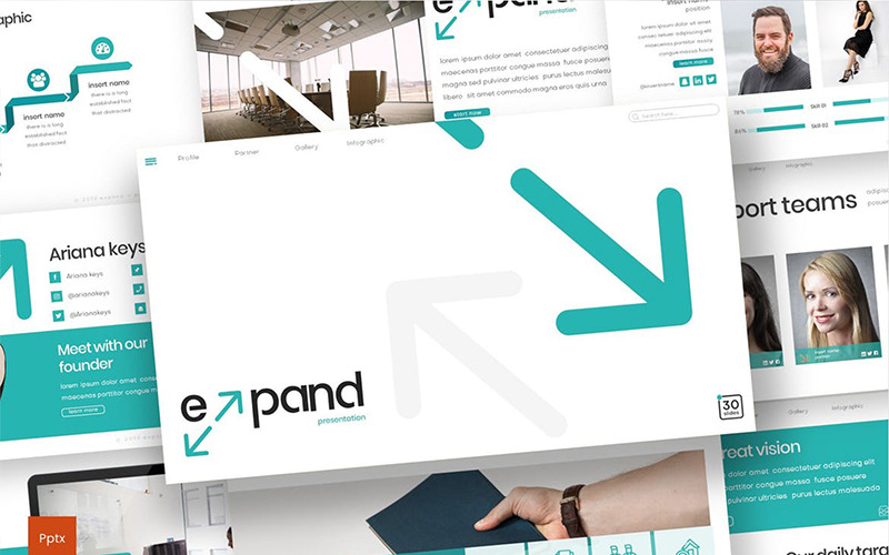 Expand PowerPoint template PowerPoint Template