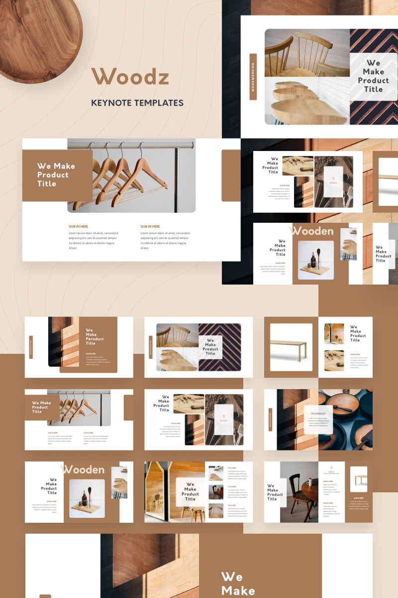 Woodz Keynote Template