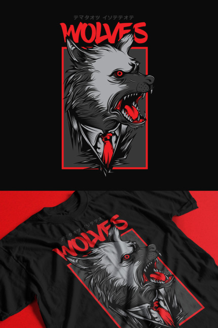 Template #89203 T-shirt Design Webdesign Template - Logo template Preview