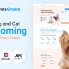 PetsGroom - Dog & Cat Grooming WordPress Theme