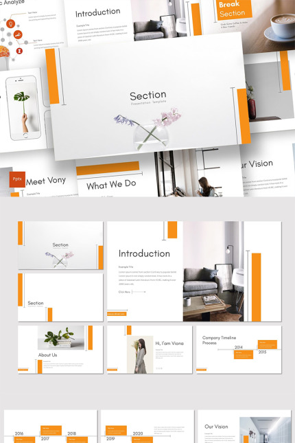 Template #89323 Creative Simple Webdesign Template - Logo template Preview