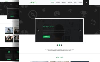 Corify - Multipurpose Modern Bootstrap Landing Page Template