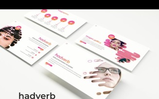 Hadverb PowerPoint template