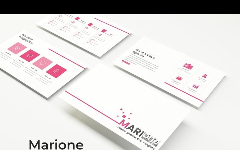 Marione PowerPoint template PowerPoint Template