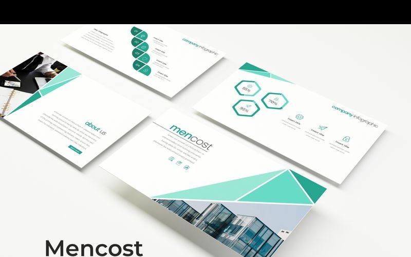 Mencost PowerPoint template PowerPoint Template