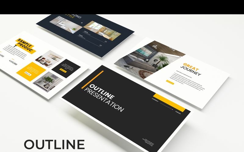 Outline PowerPoint template PowerPoint Template