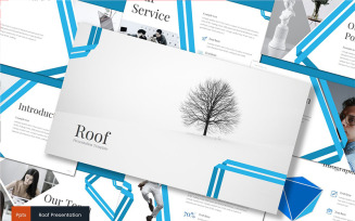 Roof PowerPoint template