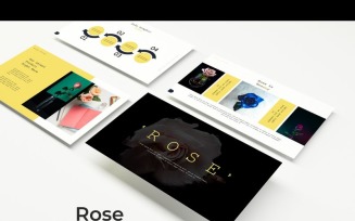 Rose PowerPoint template
