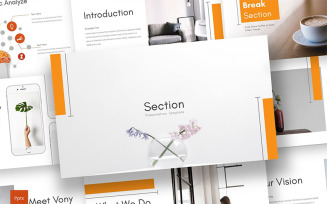 Section PowerPoint template