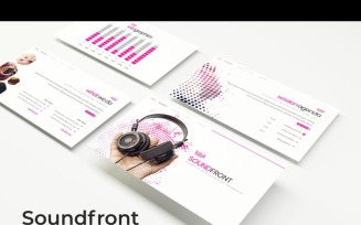 Soundfront PowerPoint template