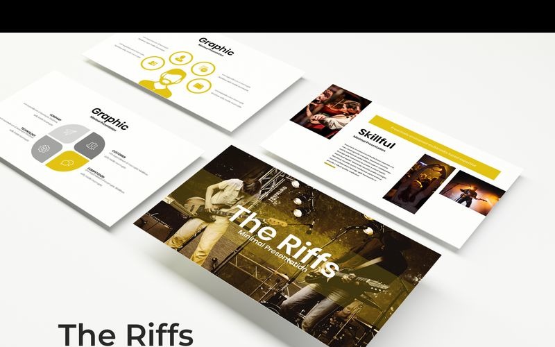 The Riffs PowerPoint template PowerPoint Template