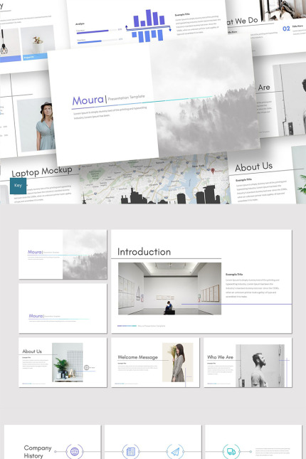 Template #89484 Creative Simple Webdesign Template - Logo template Preview