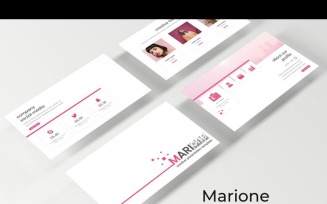 Marione - Keynote template