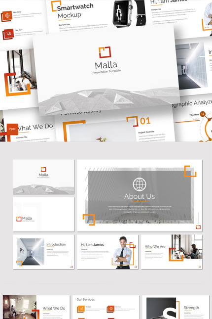 Template #89510 Creative Simple Webdesign Template - Logo template Preview