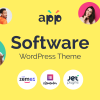 App - Software Template with Elementor Builder WordPress Theme