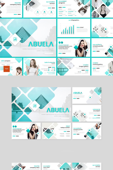 Template #89599 Creative Simple Webdesign Template - Logo template Preview