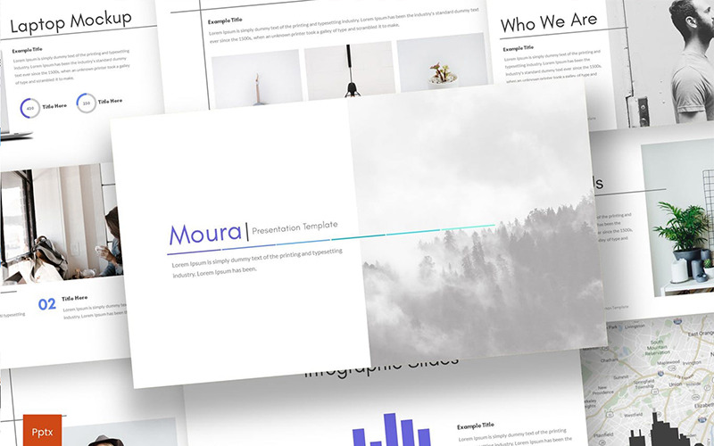 Moura PowerPoint template PowerPoint Template