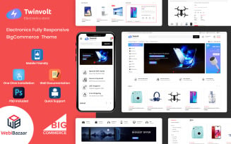 Twinvolt - Multipurpose BigCommerce Theme powered by Stencil