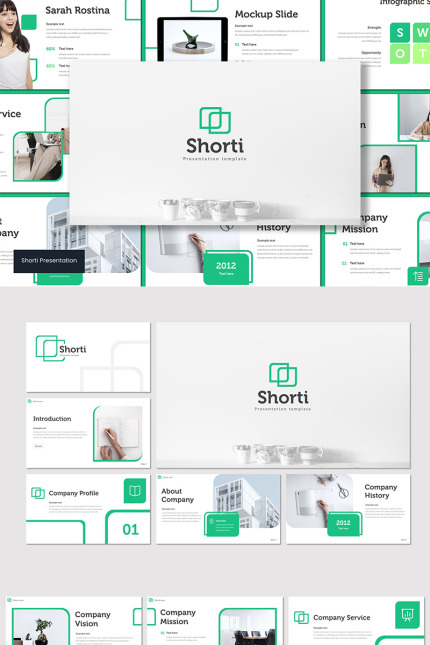 Template #89604 Creative Simple Webdesign Template - Logo template Preview