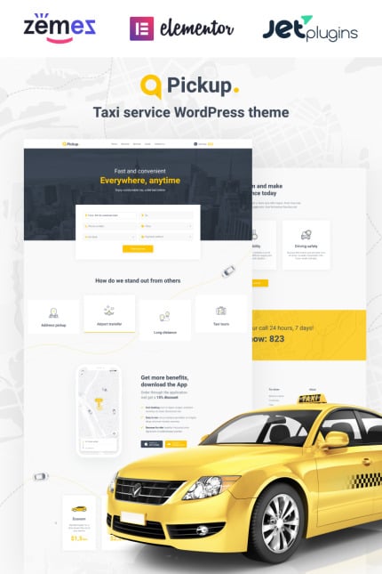 Kit Graphique #89665 Taxi Site-web Web Design - Logo template Preview