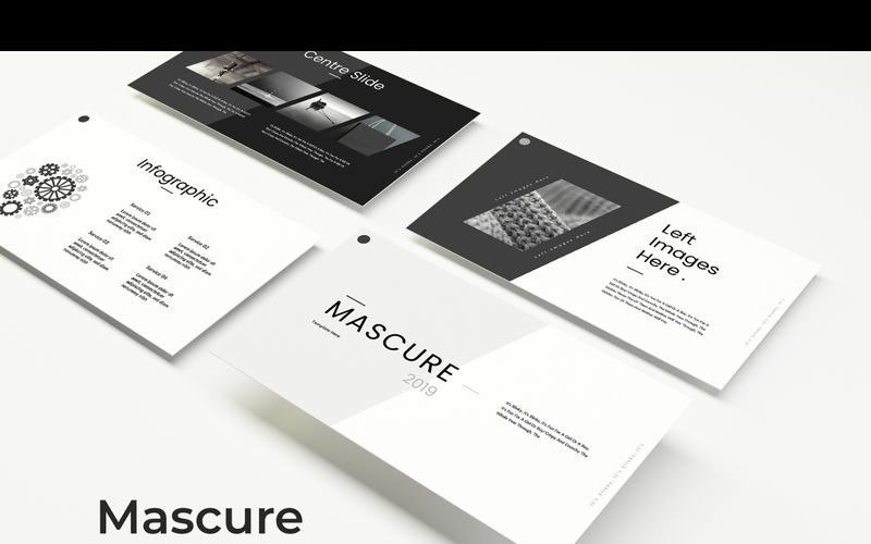 Mascure PowerPoint template PowerPoint Template
