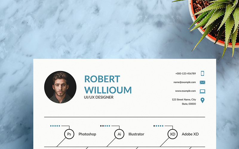 Smmrdesign v08 Resume Template