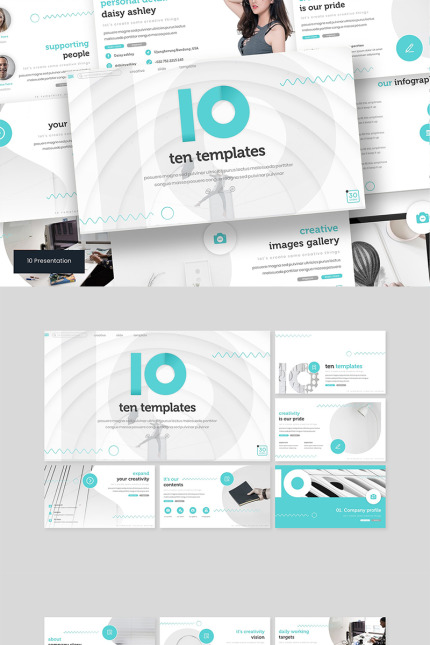 Template #89772 Creative Simple Webdesign Template - Logo template Preview