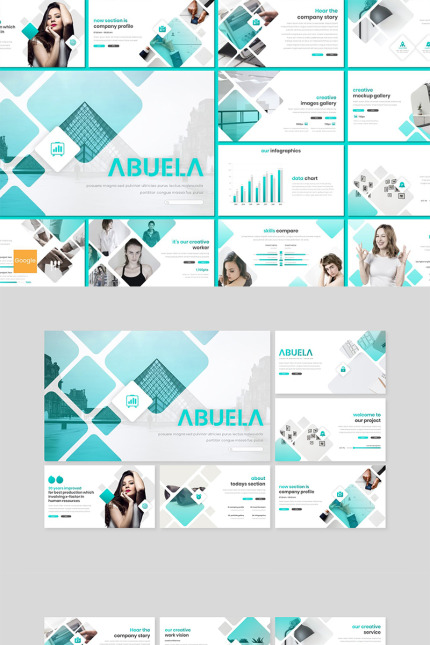 Template #89784 Creative Simple Webdesign Template - Logo template Preview