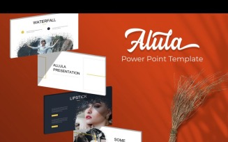 Alula Brush PowerPoint template