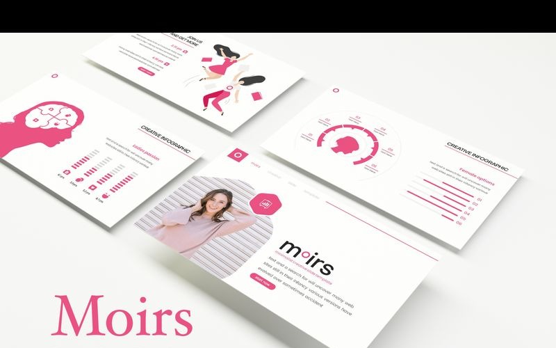 Moirs PowerPoint template PowerPoint Template