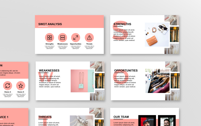 Fashion Presentation PowerPoint template PowerPoint Template