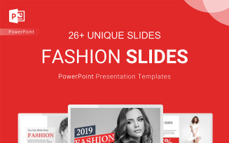 Fashion Presentation PowerPoint template
