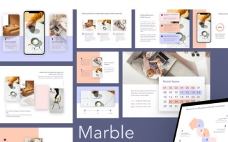Marble PowerPoint template