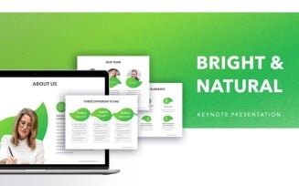 Bright & Natural - Keynote template