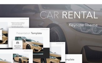 Car Rental - Keynote template