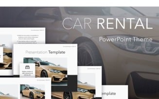 Car Rental PowerPoint template