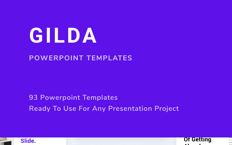 GILDA PowerPoint template PowerPoint Template