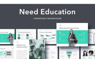 Need Education PowerPoint template