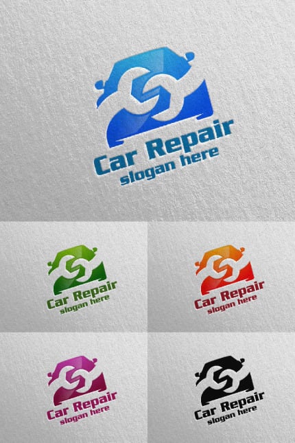 Template #90113 Logo Paint Webdesign Template - Logo template Preview