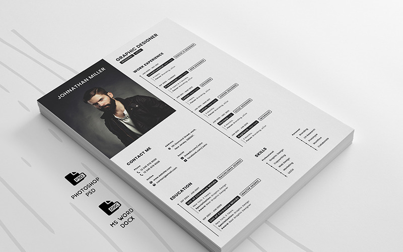 Adam Resume Template