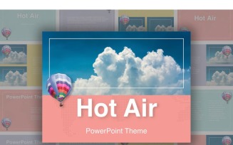 Hot Air PowerPoint template