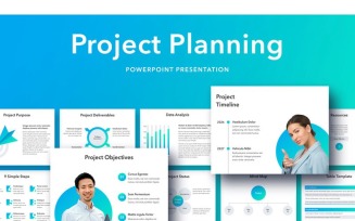 Project Planning PowerPoint template