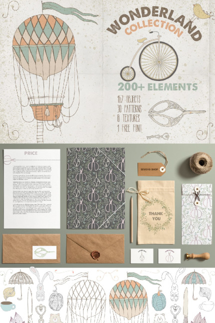 Template #90234 Retro Wonderland Webdesign Template - Logo template Preview