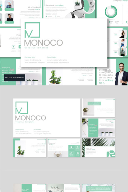 Template #90252 Creative Simple Webdesign Template - Logo template Preview