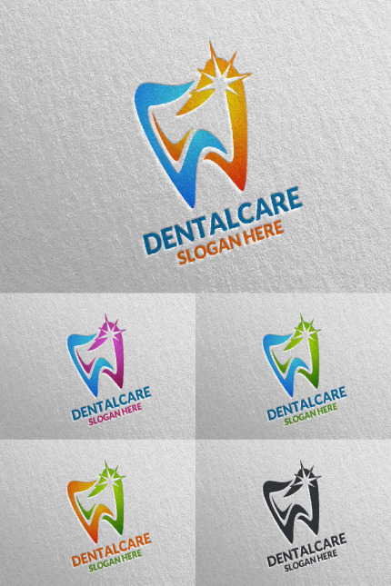 Kit Graphique #90280 Dental Logo Divers Modles Web - Logo template Preview