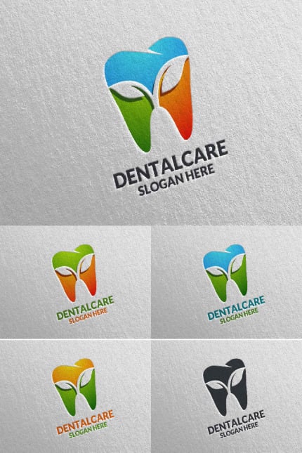 Kit Graphique #90281 Dental Logo Divers Modles Web - Logo template Preview