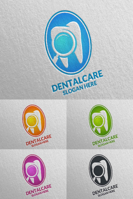 Kit Graphique #90283 Dental Logo Divers Modles Web - Logo template Preview