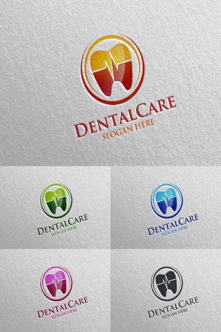 Kit Graphique #90286 Dental Logo Divers Modles Web - Logo template Preview